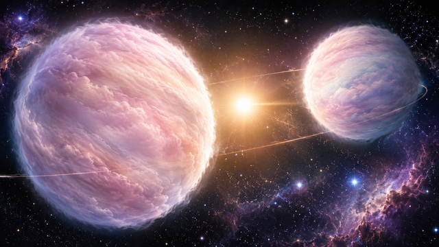 【宇宙ﾔﾊﾞｲ】木星サイズなのに密度は地球の1％以下、綿菓子みたいな“超スカスカ惑星”が2つも見つかる