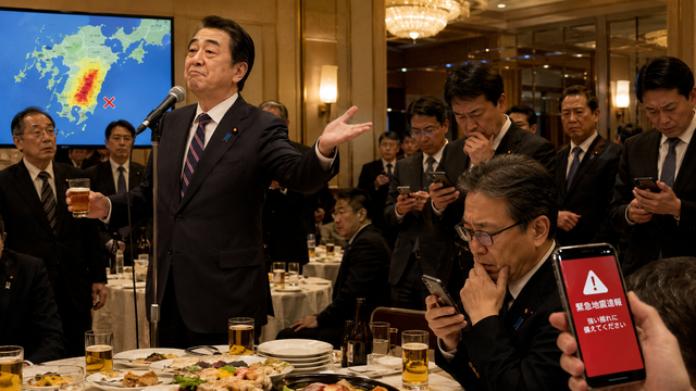 【炎上】熊本震度7の1時間半後に500人ビアパーティー　自民・福岡県議団会長「正直やってよかった」
