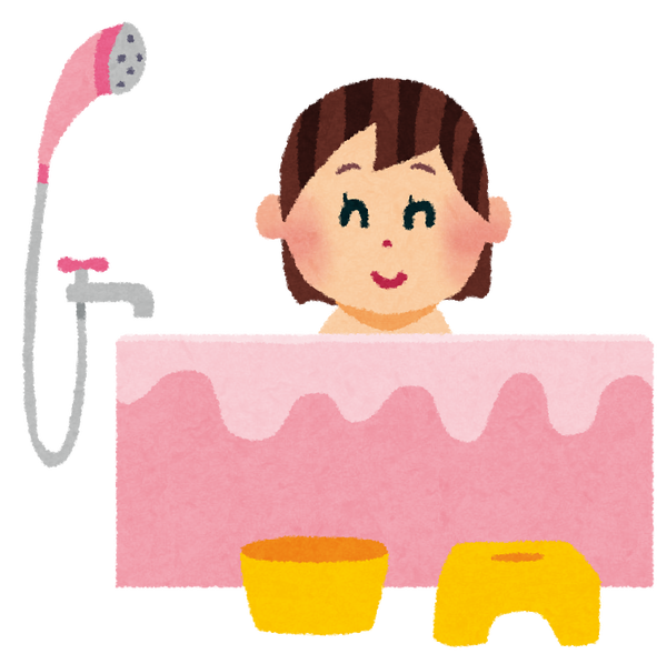 パッパが中1の妹と風呂入ってる