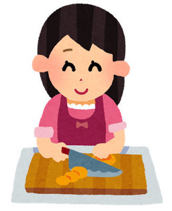 野菜の皮むきを包丁で出来ない。義実家でピーラー借りたら、義母が「え！？ピーラー？（包丁持ってるのに？）」で、事情話したら「かわいー！包丁で出来ないんだ！」っ
