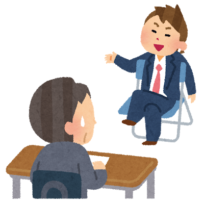 【衝撃】ワイ、足を組んで面接受けた結果→『こんな事』を言われるwww