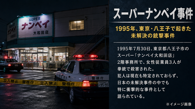 【闇深】スーパーナンペイ事件、あまりの残酷さに「犯人は何者だったのか」30年経っても語られる