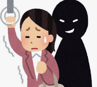 【画像】電車内、痴漢されても文句を言えないプリケツが見つかるwww