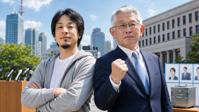 【政界に新勢力】ひろゆき＆泉房穂氏が地域政党を結成　2027年統一地方選、都内11区長選すべてに候補者擁立へ