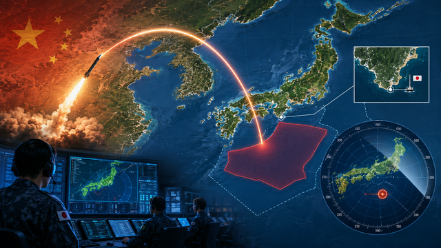 【緊急事態】中国、弾道ミサイル発射を日本政府に通知　潮岬南方の日本EEZ一部が区域に含まれる模様