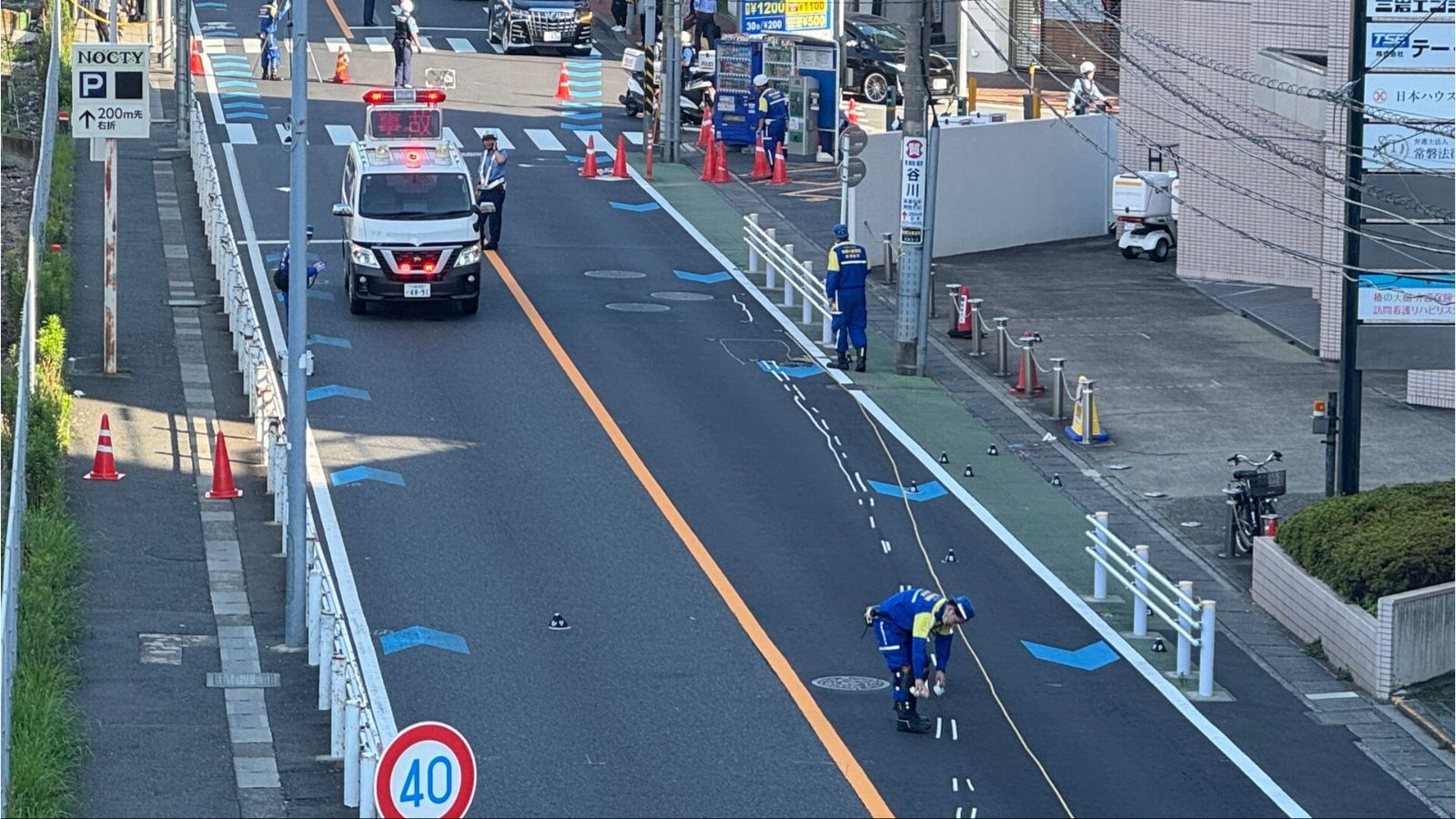 【神奈川】川崎市の市道で自転車に乗った男性が乗用車にひかれ死亡 乗用車は逃走中 警察はひき逃げ事件として捜査
