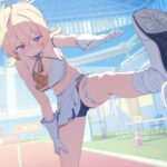ブルアカの女さん、美少女キャラにあるまじき腹をしてしまう…