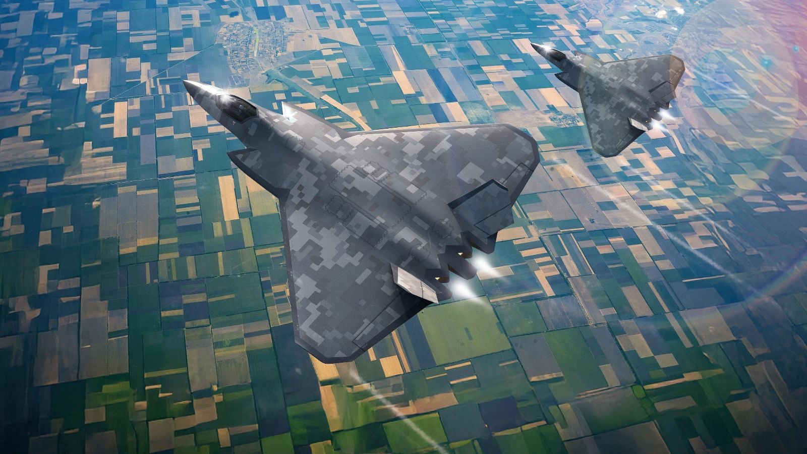 日本イタリアイギリス共同開発の戦闘機、めっちゃかっこいい