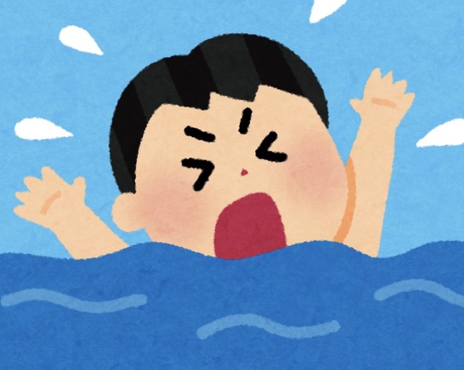 【速報】無能なバカが次々と溺れるプールwww