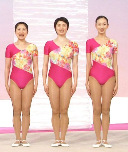 【画像】NHKテレビ体操のお姉さんの健康美www