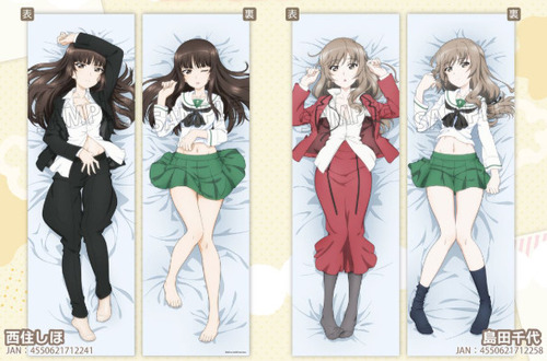 『ガルパン』で人気のあの女の子が抱き枕として販売！