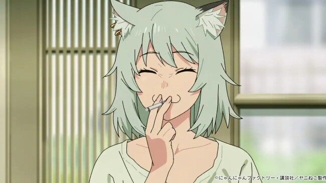 ヤニねこラッピングバス、登場「バスではさすがに吸わないにゃ」