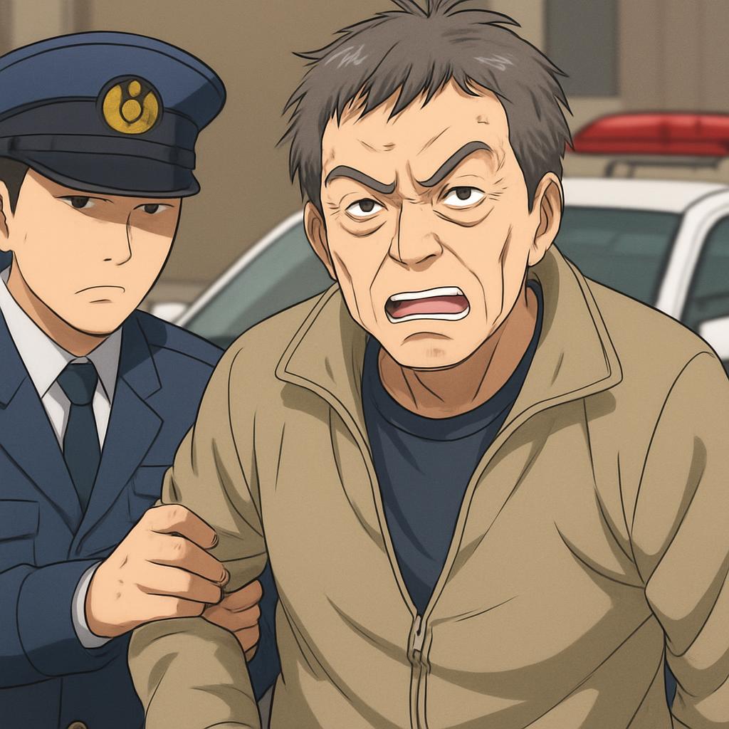 煽りと無免許で逮捕された63歳の男。徳島では知られた有名人だと話題に   #速報