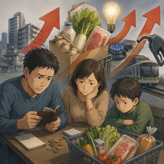 【悲報】最近の物価高、やばすぎるwww