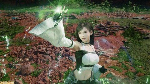 【画像】FF7のヒロインさん、リメイク最終作で逆童貞を殺すセーターみたいなのを着せられてしまう……