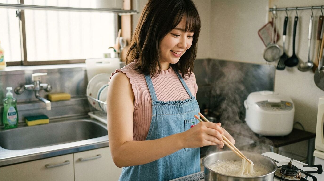 【グルメ速報】なんと、通はそうめんを“寝かす”ことが判明‥‥お前ら今から3年後の分買っとけ