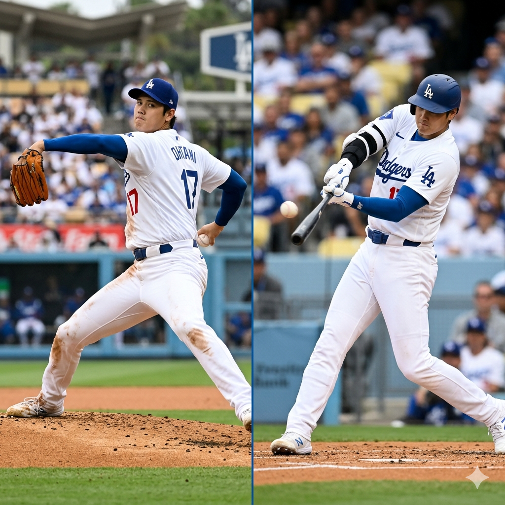 【海外の反応】ロバーツ監督の1000勝達成スピーチを聞いている大谷翔平の表情www → 「う〇こが漏れそうになって耐えてる時の表情と一致するわｗ」「なんで大谷ってこんなに愛嬌あるんだ？」