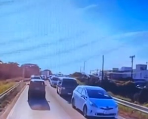 【動画】イオンモール熊本の爆発の瞬間を記録したドラレコ。