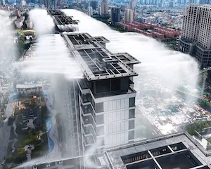 【動画】中国の高層マンション冷却システムの空撮がやっぱりすごいｗｗｗ