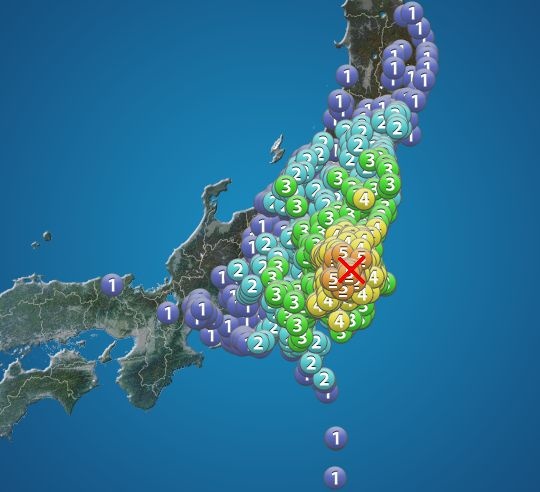【地震悲報】東京、豪雨でよ～くふやかした後にゆっさゆっさされてしまう