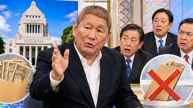 【議論】ビートたけし「政治家は無給のはずだろう」「国会議員に給料出すのは変な感じ」→斎藤幸平氏「多少はあげた方が…」