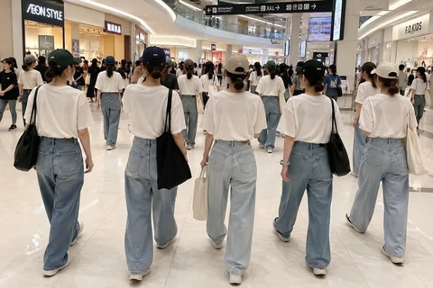 【画像】最近のまんさん、ガチでこの3パターンしかいないwww