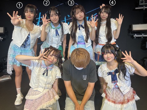 【画像】このレベルのアイドル見に行く奴www