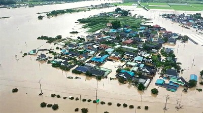 【悲報】韓国の大雨、千葉よりやばい