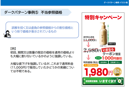 【画像】消費者庁「これがダークパターンだ！」ﾄﾞﾝｯ！←なんか見たことあって草www