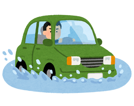 すまん、豪雨で水没した車って直せるの？