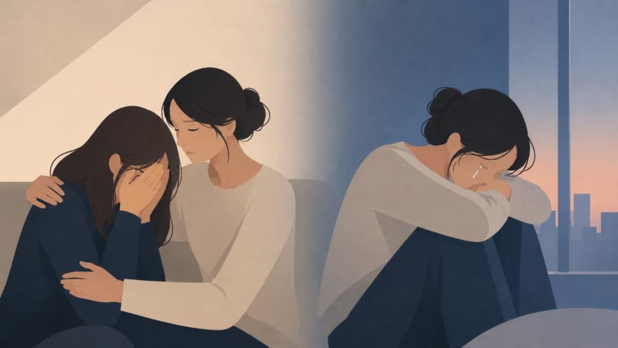 人前で涙をこらえ「ひとりで泣く人」の性格特性が明らかに
