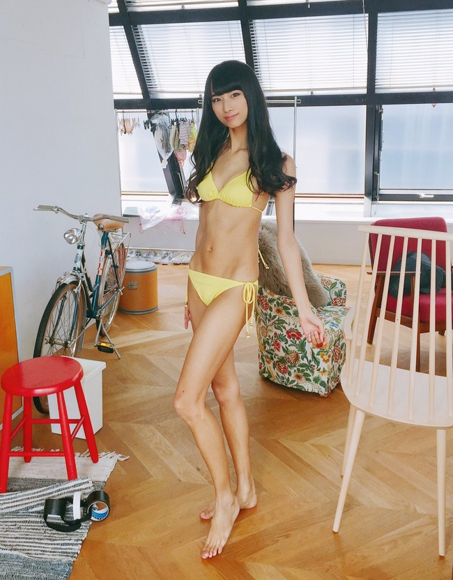 【画像】カリカリ女、10kg増量して乳がエグいことになるwww