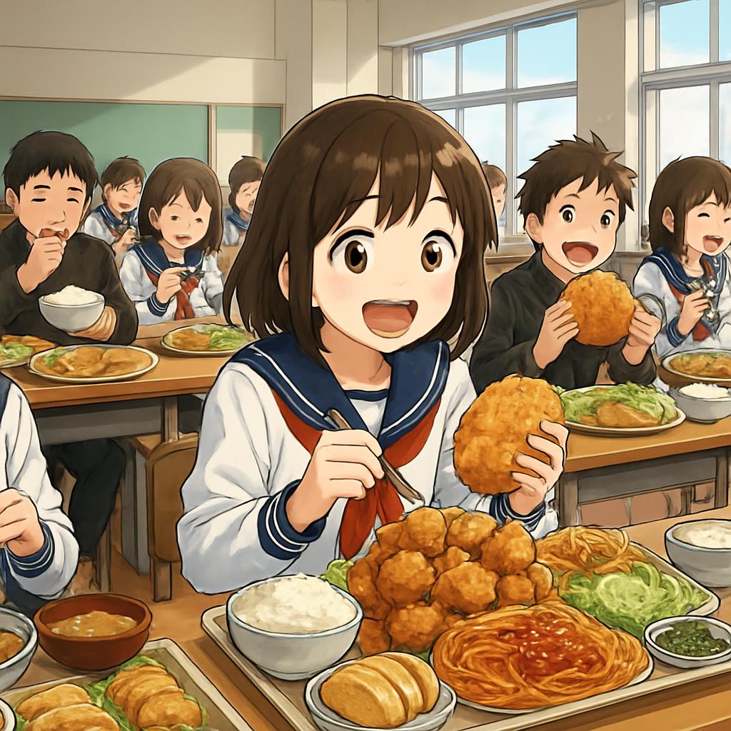 無償化された日本の給食、限界突破www   #画像