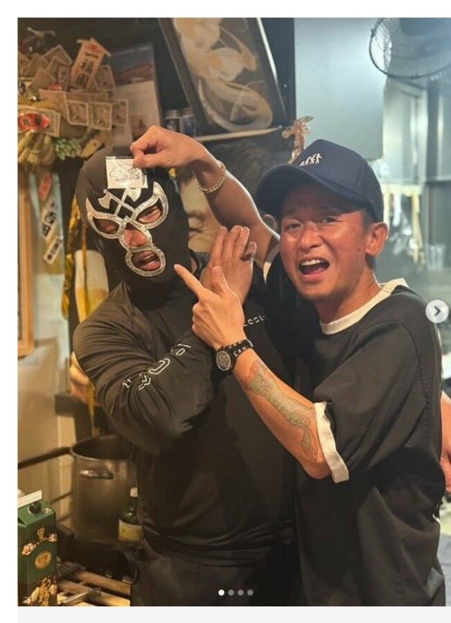 【画像】大野智、焼肉店で“びっしりタトゥー”を至近距離公開　赤ら顔＆ビジュ変化にファン驚き