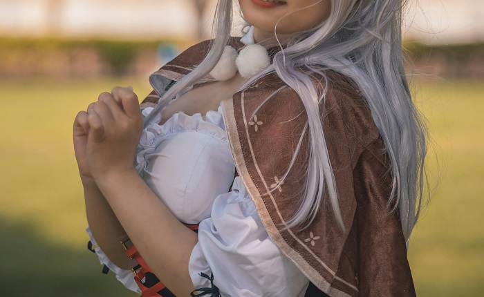 【画像】ムチムチ爆乳女さん、ママすぎるカラダでどちゃシココスプレwww