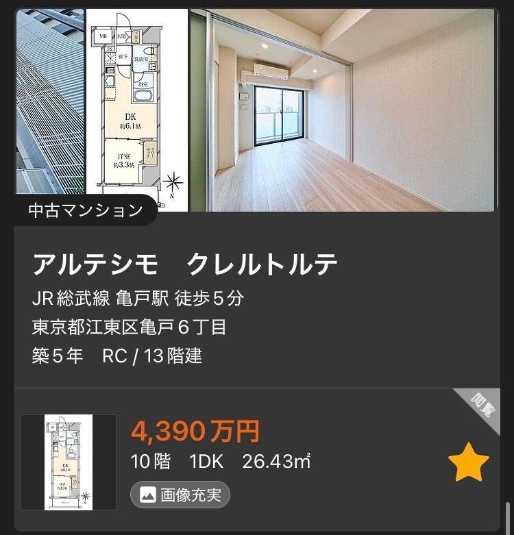 東京の4000万中古マンション、厳しいwww
