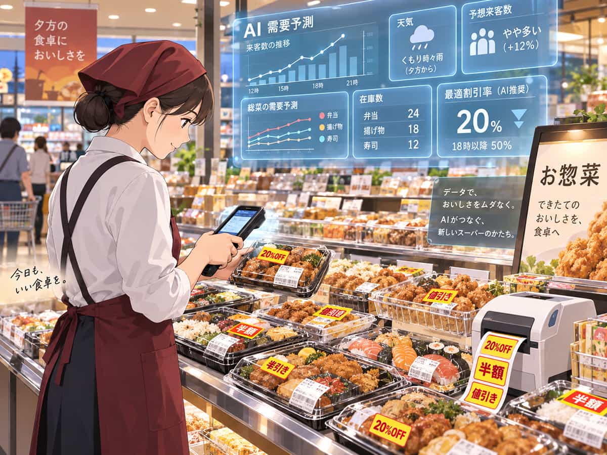 スーパーから「値引きシール」が消える？　「2割引」「半額」の舞台裏で起きていること