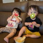 【画像】中川翔子さんのお子さん、双子なのに髪の毛に格差が出始める