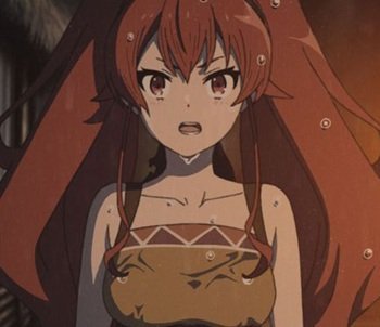 【画像】無職転生のエリスとかいうお●ぱい女www