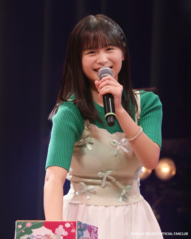 【画像】モー娘｡安田美結(14)の乳がデカくてたまらん