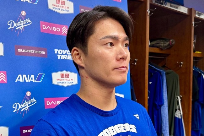 【悲報】山本由伸「大谷さんが船降りたから話す相手いないっすw朗希は喋んないしw…あ、冗談冗談（笑)」