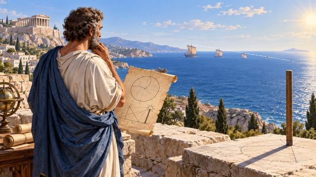 古代ギリシャ人「地球は丸い」←望遠鏡も人工衛星もない時代にどうやって分かったんだよ