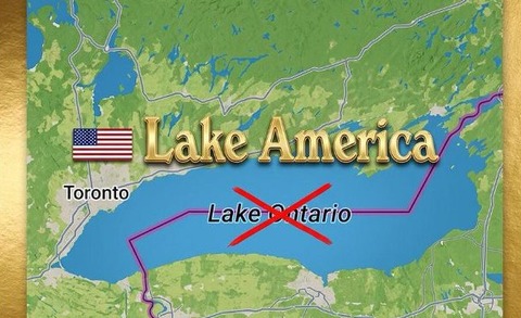 【トランプ米大統領】オンタリオ湖を「アメリカ湖」に改称指示　カナダとの貿易摩擦が激化で