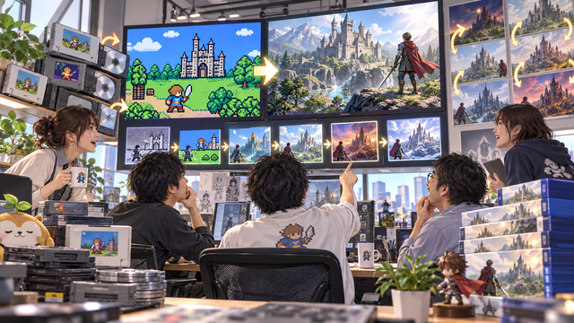 【悲報】日本のゲーム会社、完全に「リメイク祭り」になってしまうwww