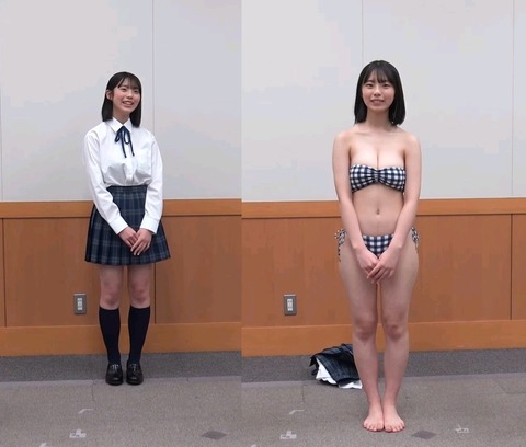 【画像】JKさん、オーディションで服を脱がされるwww