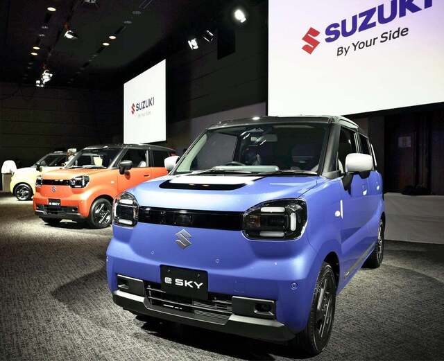 スズキの軽EV「eスカイ」、日本最安の212万円　BYD超える航続距離と安さ　10/6