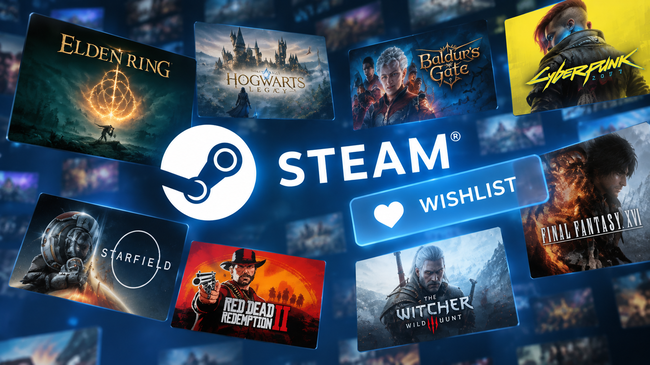 【悲報】Steamのウィッシュリスト、インフレしすぎてただの「後で見る（見ない）」になってしまう