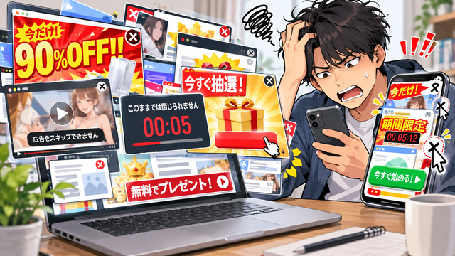 【悲報】Webメディア編集長「こんなクソ広告ばかり出していたら、そりゃWebから人はいなくなるよ」画面を覆う・消せない・記事が読めない…ネット広告の惨状