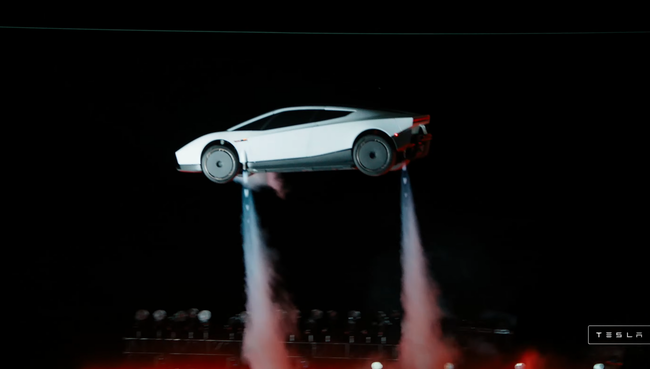 【悲報】テスラ、浮上する車を作ったのに株価は下落