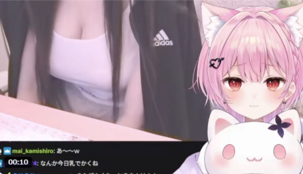 【朗報】人気VTuberの中の人のおっぱいがバズってにんまりしてしまうｗ